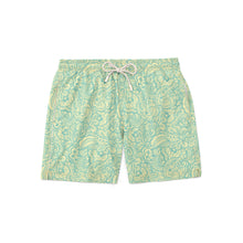 Load image into Gallery viewer, Yellow Floral Swim Short