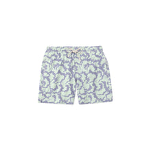 Load image into Gallery viewer, Abstract Floral Kids Swim Short