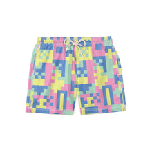 Load image into Gallery viewer, Geo Colors Swim Short