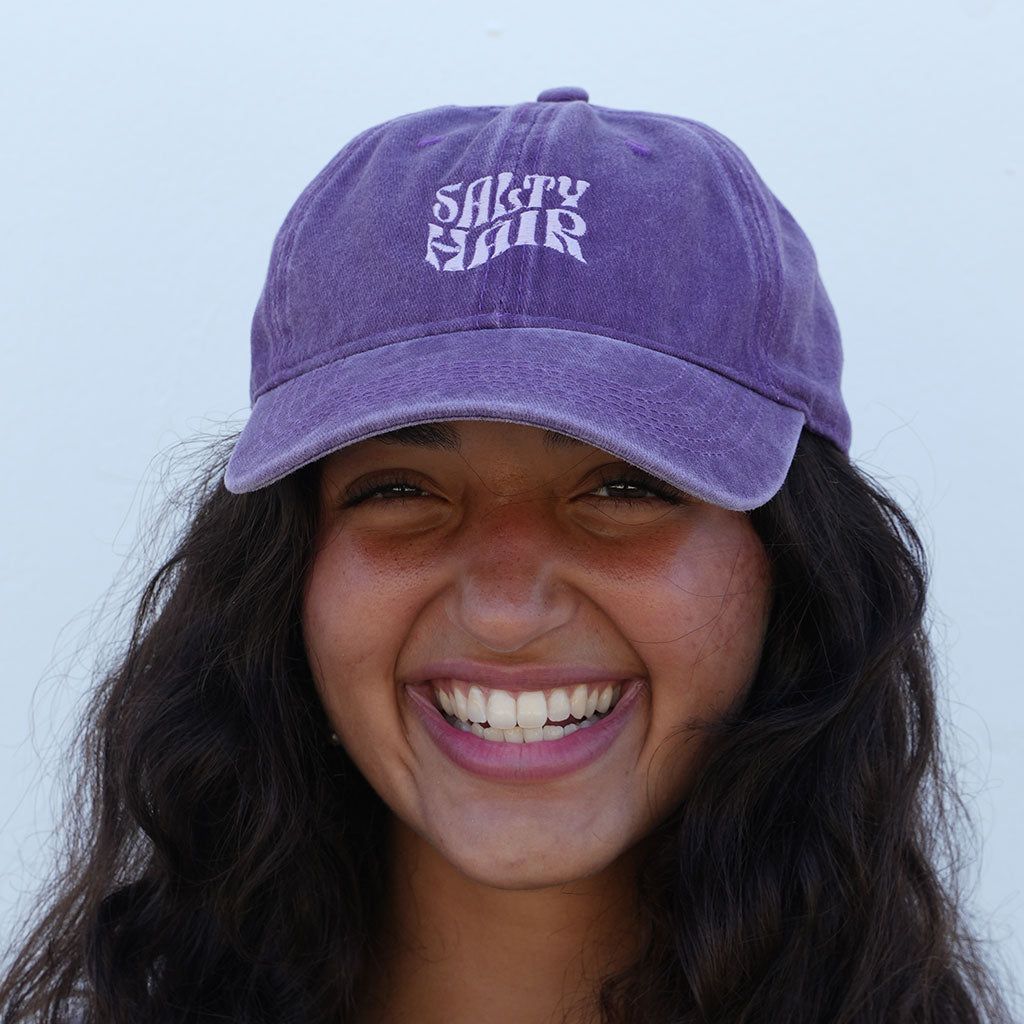 Salty Hair Washed Cap