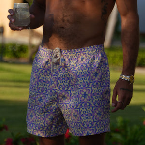Ethnic Ikat Swim Short