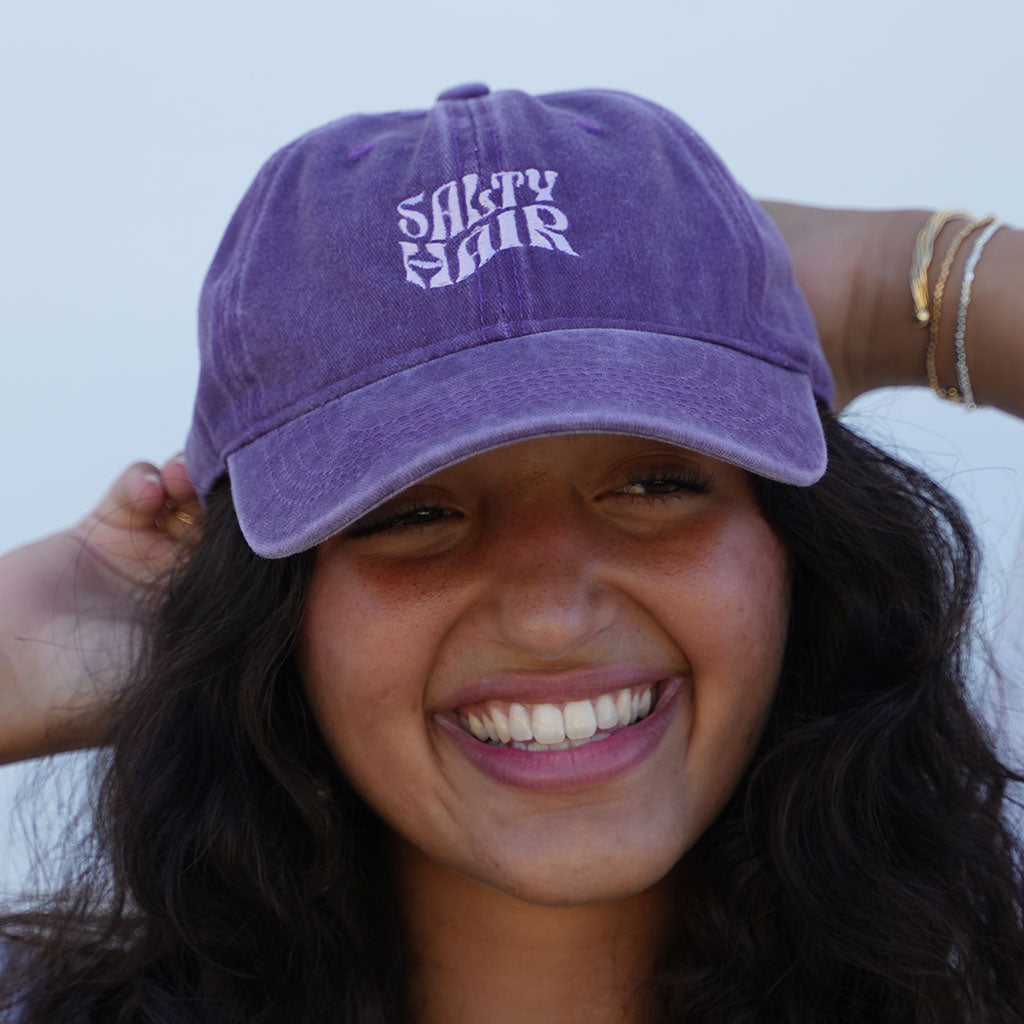 Salty Hair Washed Cap