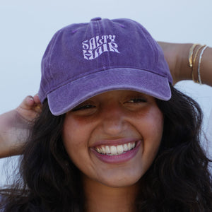 Salty Hair Washed Cap