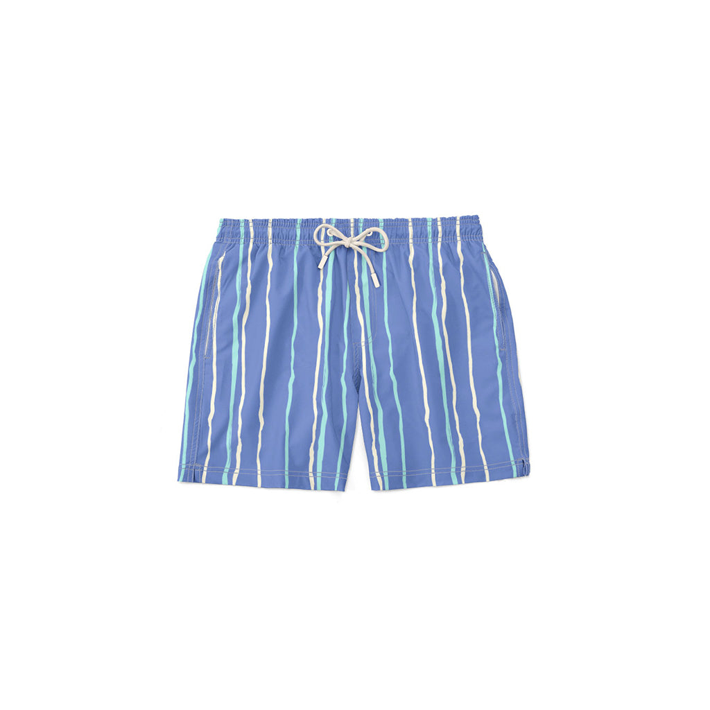 Sea Stripes Kids Swim Short