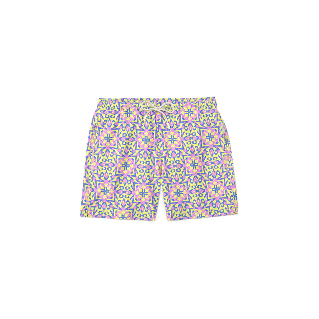 Ethnic Ikat Kids Swim Short
