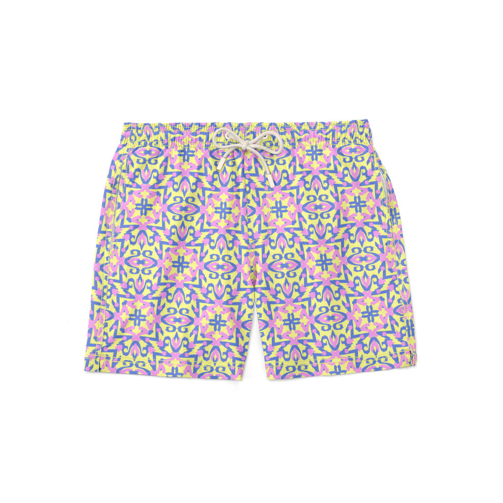 Ethnic Ikat Swim Short