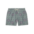 Purple Tribal Swim Short