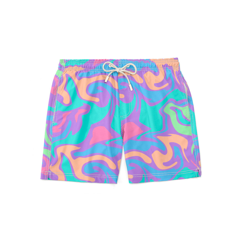 Marble Waves Swim Short