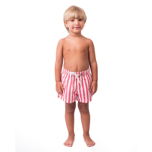Shade of Red Kids Swim Short