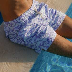 Abstract Floral Swim Short