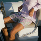 Indian Floral Swim Short