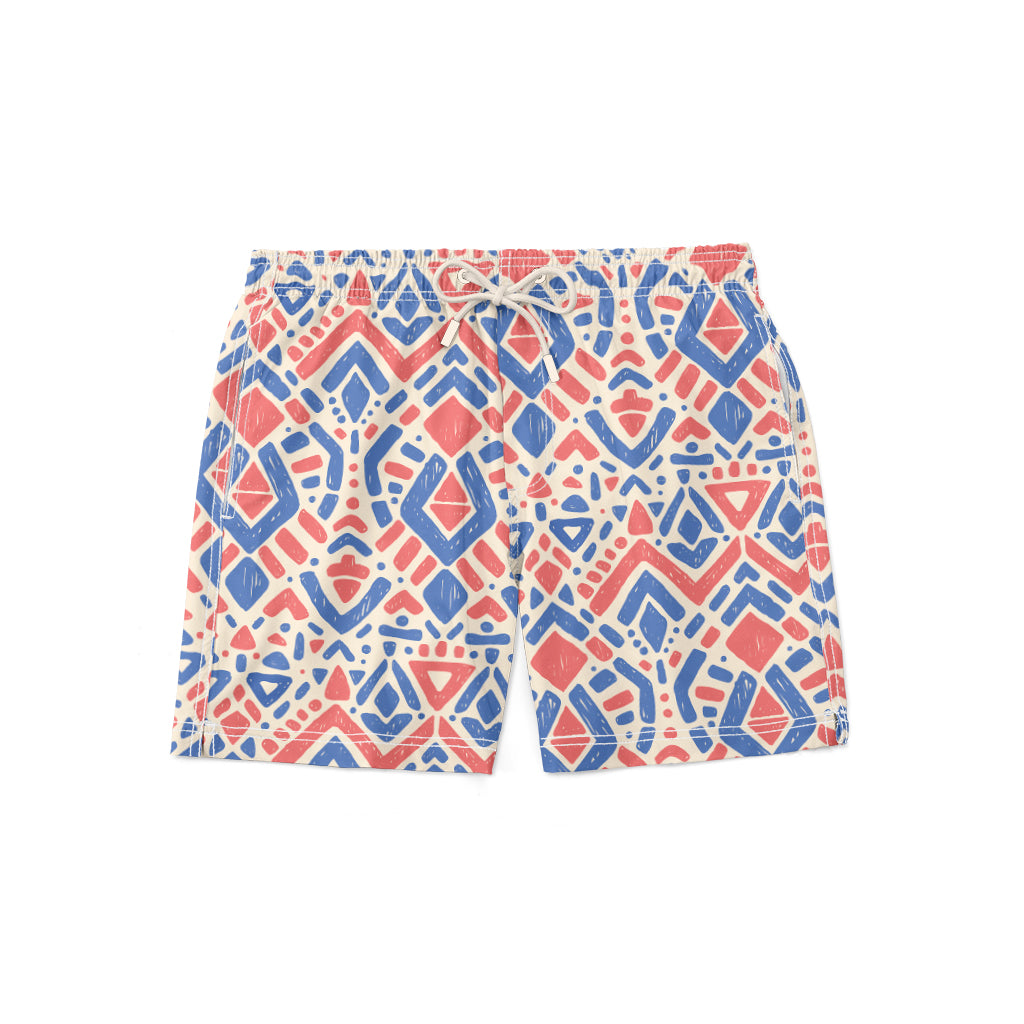 Ikat Ornament Swim Short